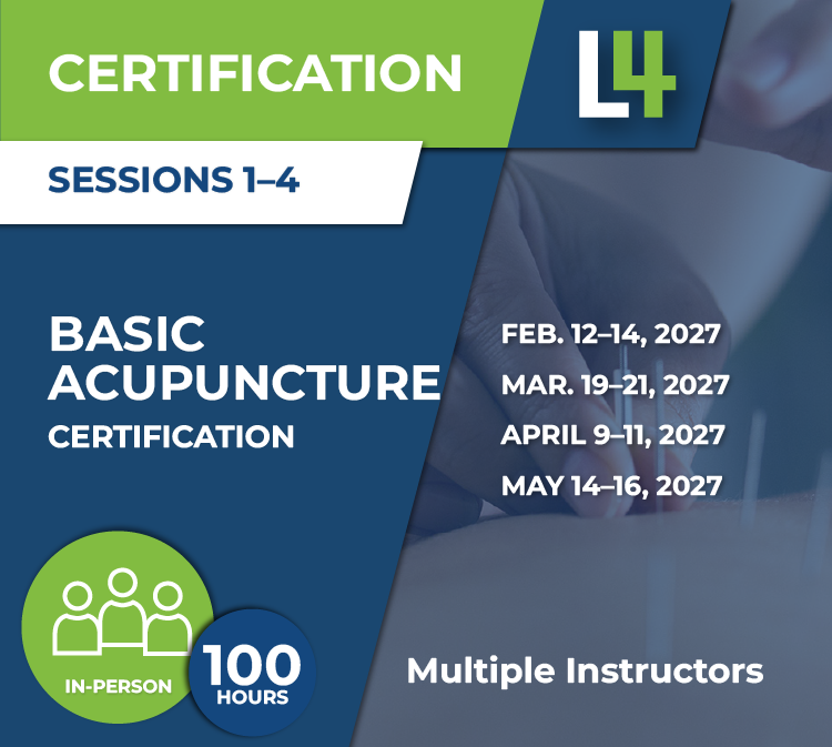 Basic Acupuncture Certification